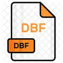 DBF File  Icône