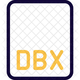 Dbx File  Icon