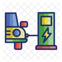 Dc Fast Charging  Icon