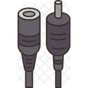 Dc Cord Jack Icon