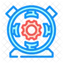 Dc Generator Electrical Icon