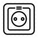 Dc Socket  Icon