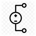 Dc Voltage Source  Icon