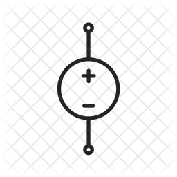 Dc Voltage Source  Icon