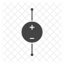 Dc Voltage Source  Icon