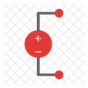 Dc Voltage Source High Power Icon
