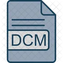 Dcm Archivo Formato Icono