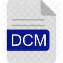 Dcm Archivo Formato Icono