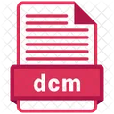Dcm File Formats Icon