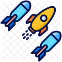 Ddos Rocket Cybercrime Icon