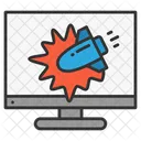 Attack Security Cyber Security Icon