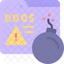 Ddos Malware Web Page Icon