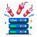 DDOS-Angriff  Symbol