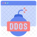 Ddos attack  Icon