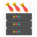 Ddos 공격 폭탄 공격 공습 공격 아이콘