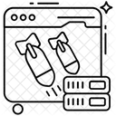 Ddos Attack Cybercrime Cyber Attack Icon