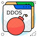 Site Ddos Web Ddos Pagina Da Web Ddos Ícone