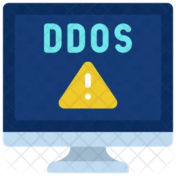 DDoS-Warnung  Symbol