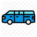 Van Van De Viagem Transporte Ícone