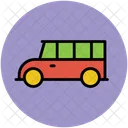 Furgoneta Transporte Escuela Icono