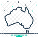 Hors de  Icône