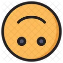 De Cabeca Para Baixo Emoji Expressao Icon