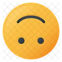 De Cabeca Para Baixo Rosto Emoji Icon