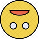 De Cabeca Para Baixo Emoticons Sorridente Icon