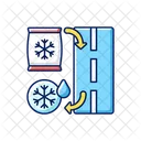 De Icing Ice Truck Icon