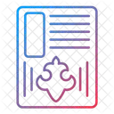 Landmark Finger Print Verify Icon