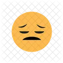 Mas Triste Emoji Emoticones Icono