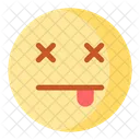 Dead Face Disappointed Icon