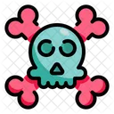 Dead Dangerous Skull Icon