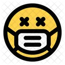 Dead Emoji With Face Mask Emoji アイコン