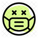Dead Emoji With Face Mask Emoji Icon