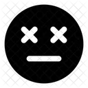 Dead Ideogram Smileys Icon