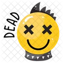 Smile Dead Emoji Icône