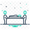 Dead Body Stretcher Bodies Icon