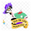 Muertos Event Muertos Celebration Dead Costume Icon