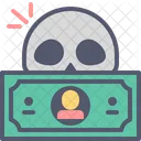 Dead Dollar Dollar Skull Icon
