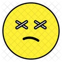 Dead Emoji Emotion Emoticon Icon