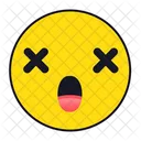 Dead Emoji Emotion Icon