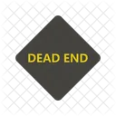 Dead End Stop End Icon