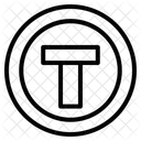 Dead end sign  Icon