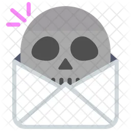 Dead envelope Emoji Icon