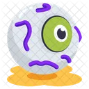Dead Eyeball Evil Eye Creepy Eye Icon