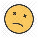 Dead Emoji Face Icon