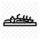 Dead Insects Soil Icon