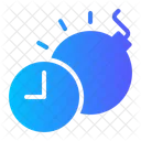 Deadline Bomb Clock Icon