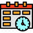Deadline Time Limit Task Due Date Icon